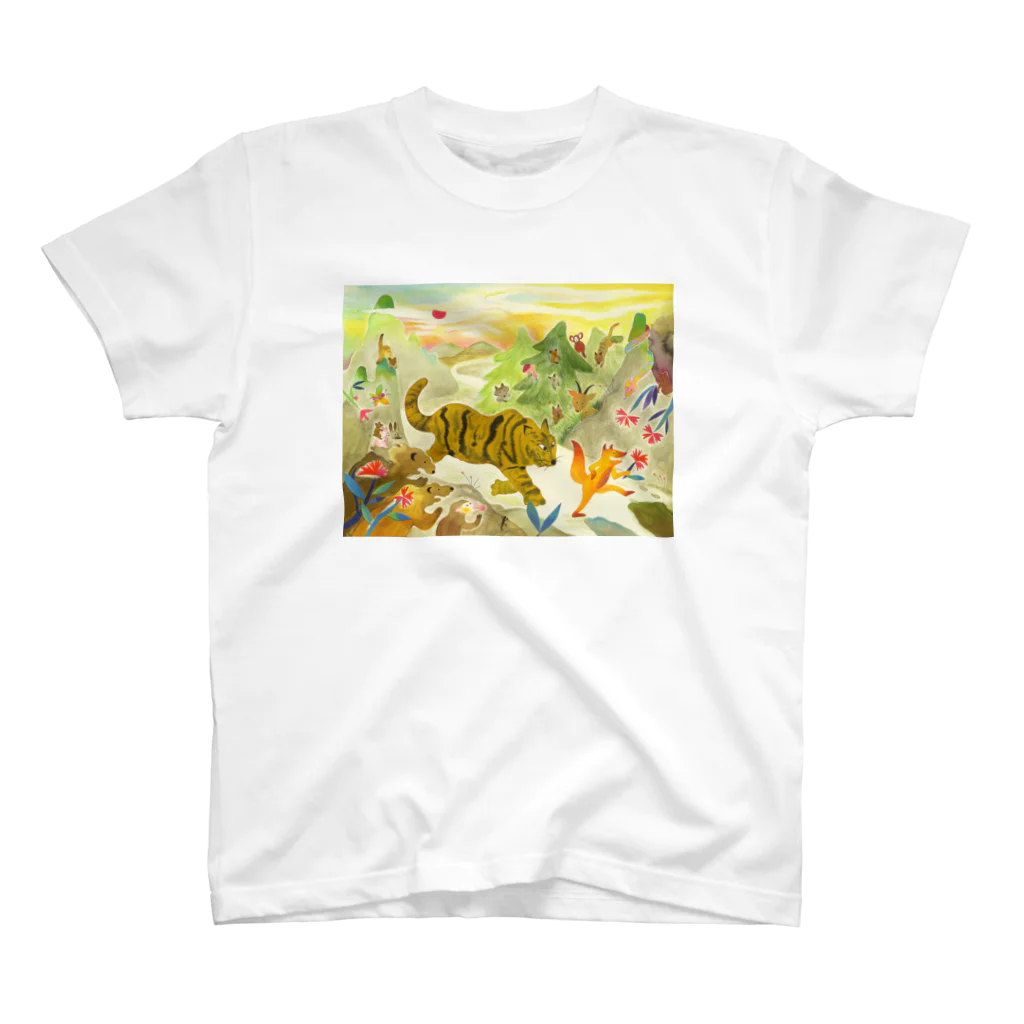 Hammy Pox (ハミーポックス）の狐借虎威 スタンダードTシャツ