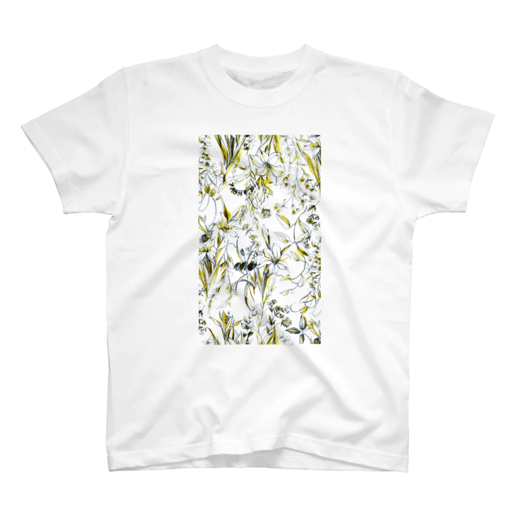 b.s.p.i_osakaの"flower" スタンダードTシャツ