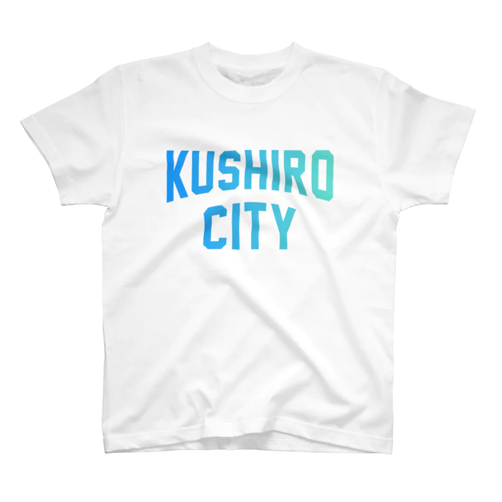 JIMOTO Wear Local Japanの釧路市 KUSHIRO CITY スタンダードTシャツ