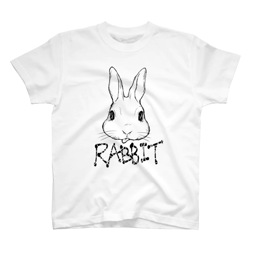 Mock’n RollのBLACK RABBIT スタンダードTシャツ