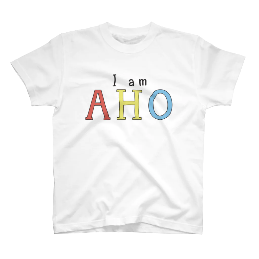 DRIPPEDのI am AHO スタンダードTシャツ