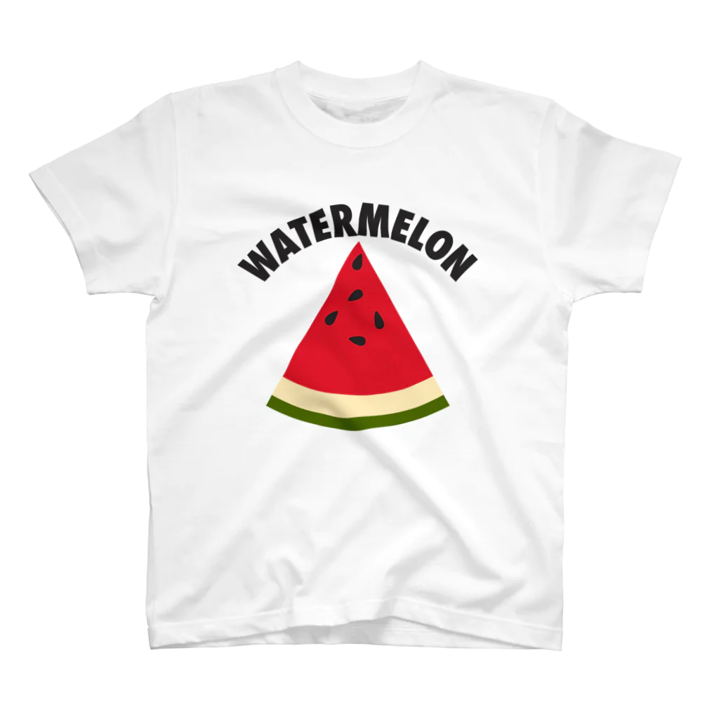 DRIPPEDのWATERMELON 扇形 Regular Fit T-Shirt