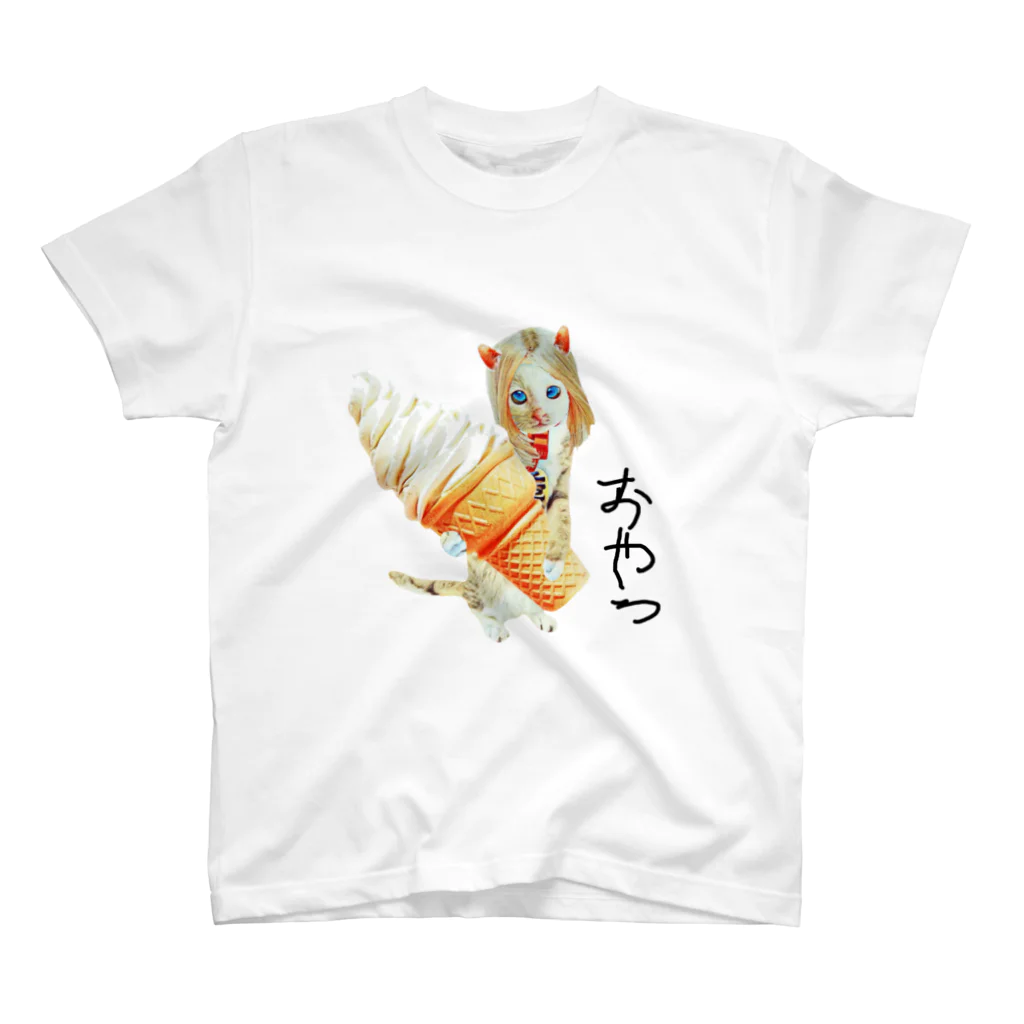 Rock catのおやつ Regular Fit T-Shirt