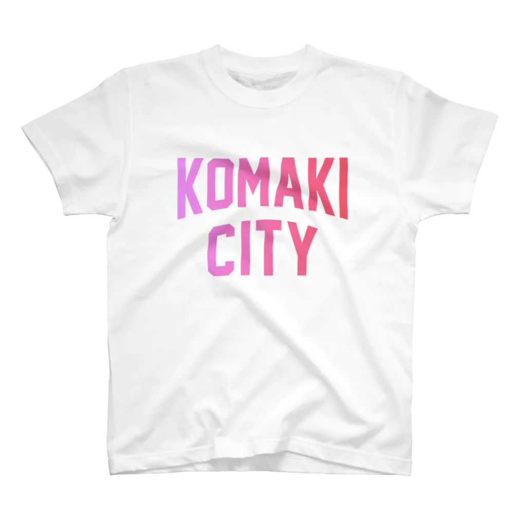 JIMOTO Wear Local Japanの小牧市 KOMAKI CITY スタンダードTシャツ