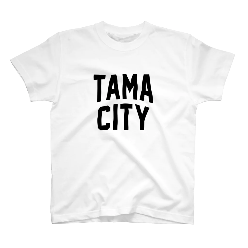 JIMOTO Wear Local Japanの多摩市 TAMA CITY スタンダードTシャツ