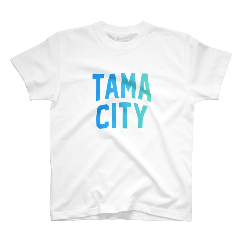 JIMOTO Wear Local Japanの多摩市 TAMA CITY スタンダードTシャツ