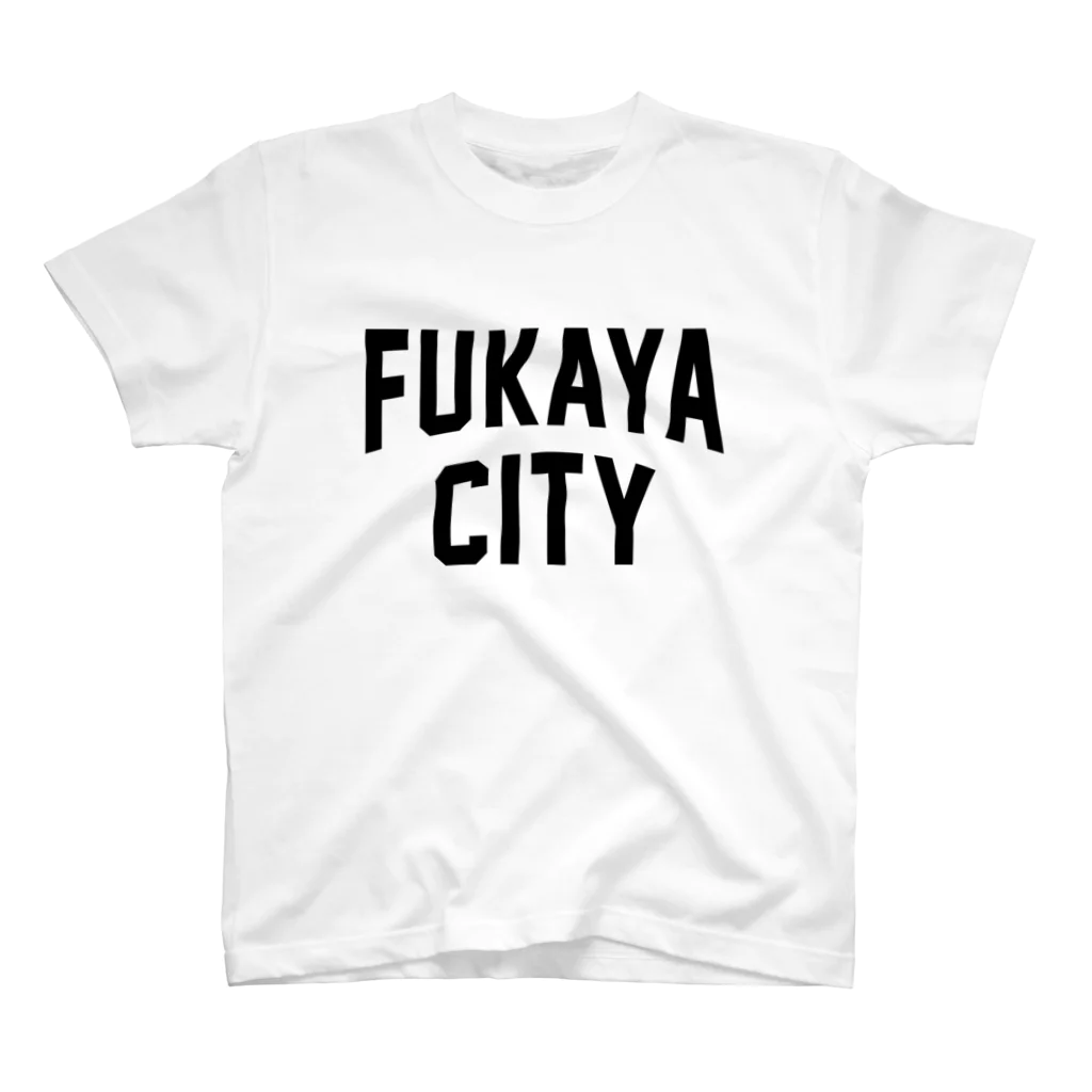 JIMOTO Wear Local Japanの深谷市 FUKAYA CITY スタンダードTシャツ