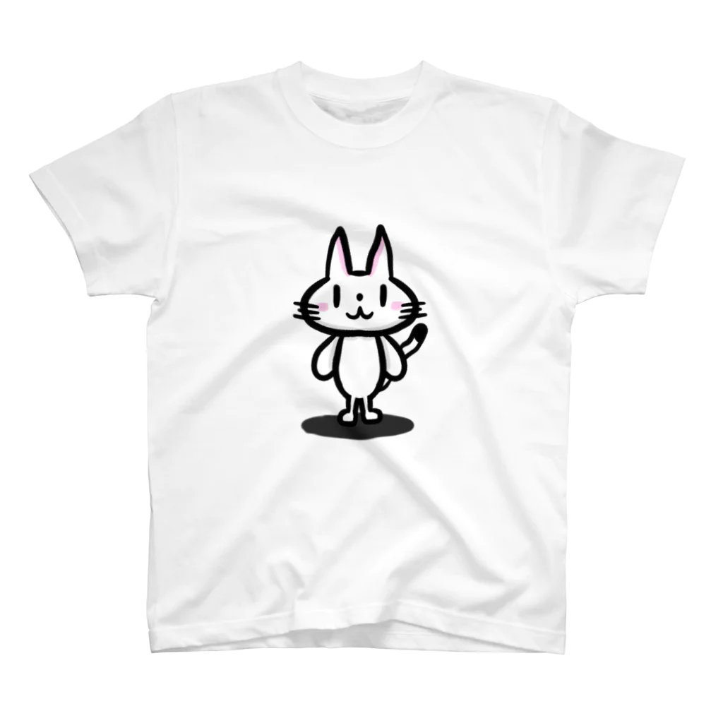 ここなつ55のゆるねこシンプル スタンダードTシャツ