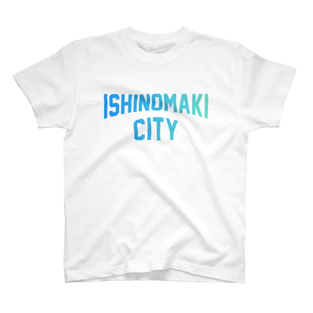 JIMOTOE Wear Local Japanの石巻市 ISHINOMAKI CITY Regular Fit T-Shirt