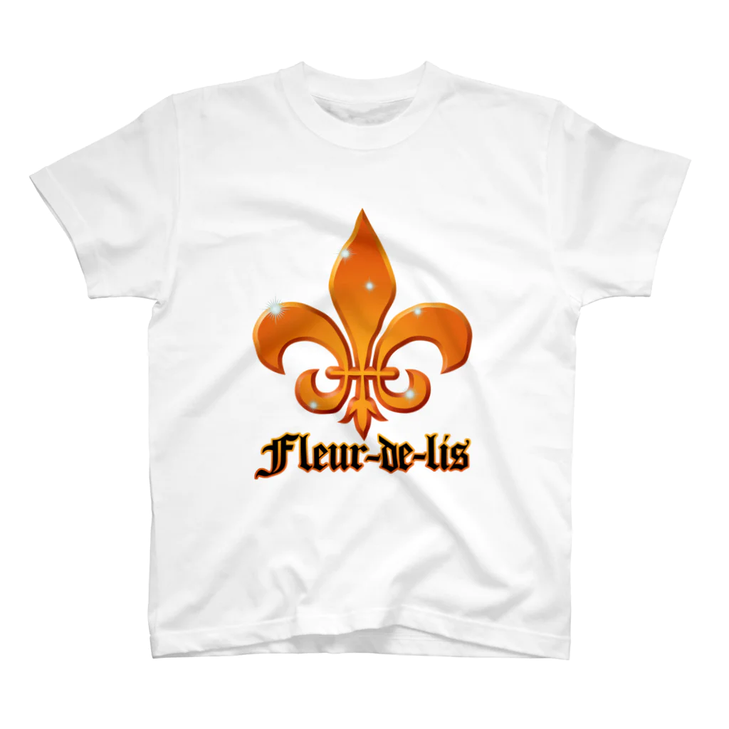 毒の素のFleur-de-lis Regular Fit T-Shirt