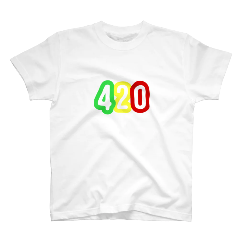 420の420 スタンダードTシャツ