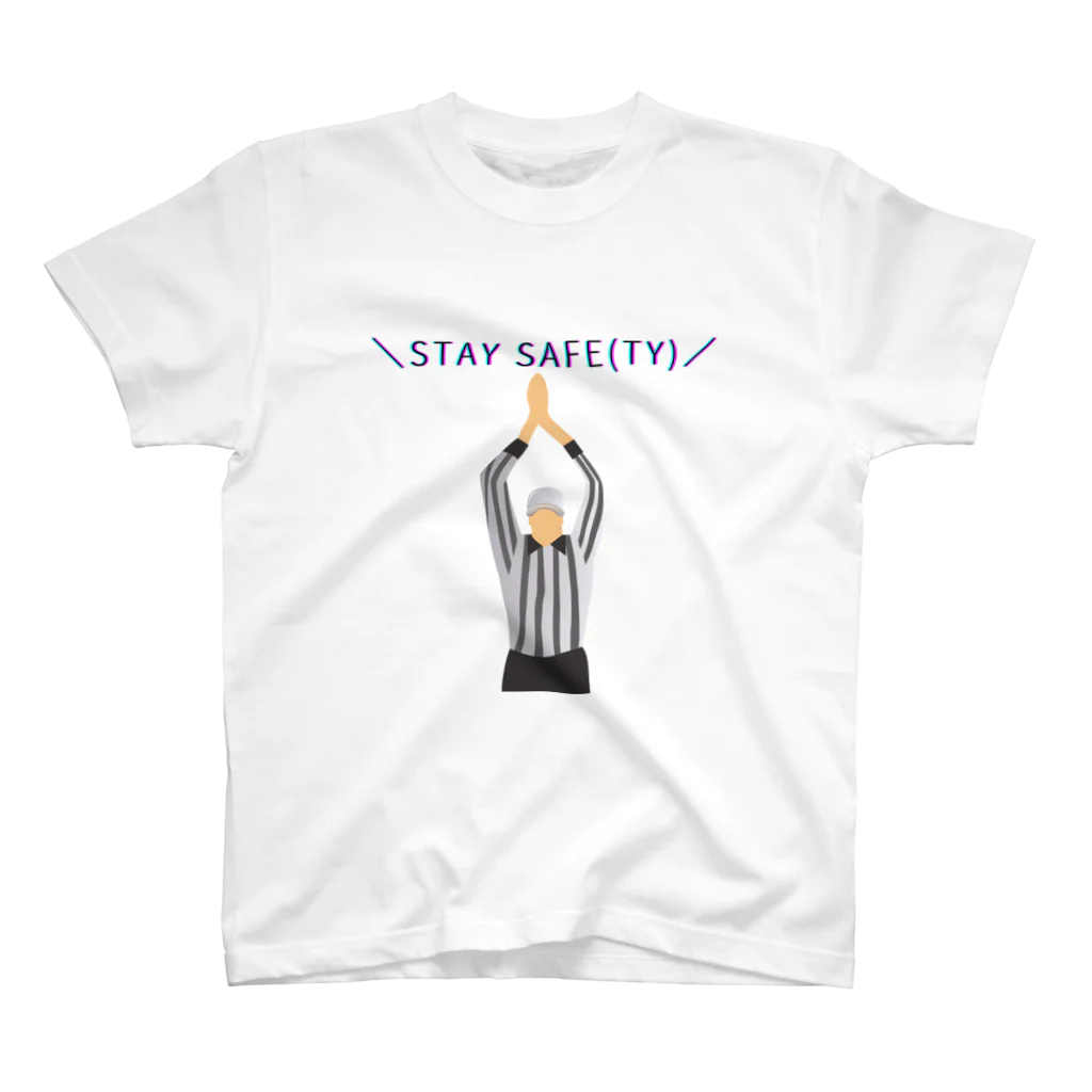 StayHomeTournamentのStay Safe(ty) スタンダードTシャツ