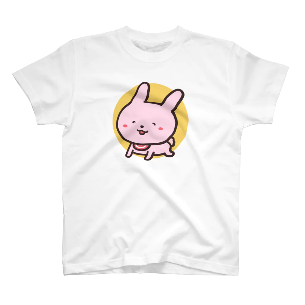 mozu-Illustrationのらピーちゃん Regular Fit T-Shirt