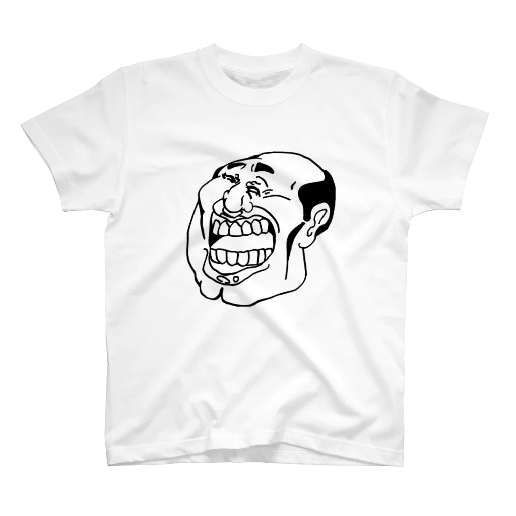 OYA=G＝商店街のWHITE OYA=G=SMILE Regular Fit T-Shirt