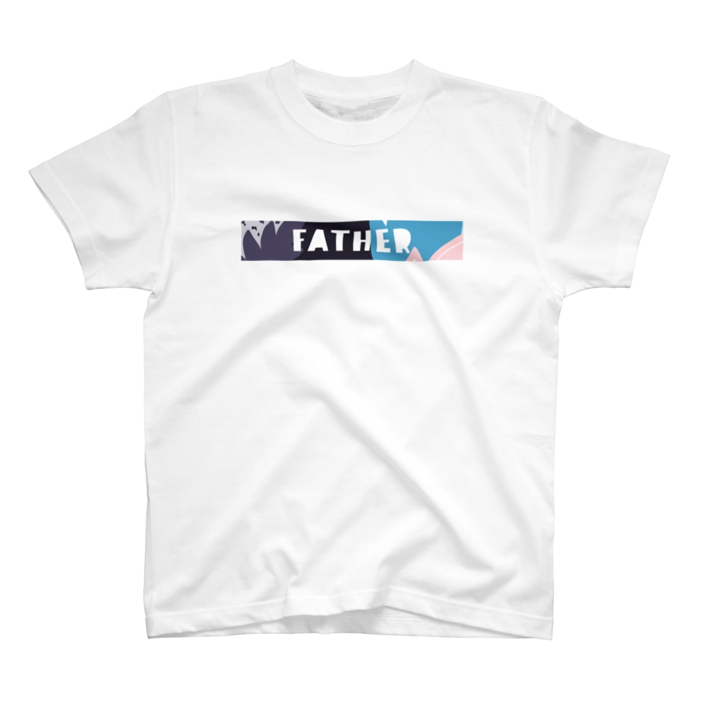 Discover Family メンズ レディース Tシャツ FATHER 家族 両親 息子 娘