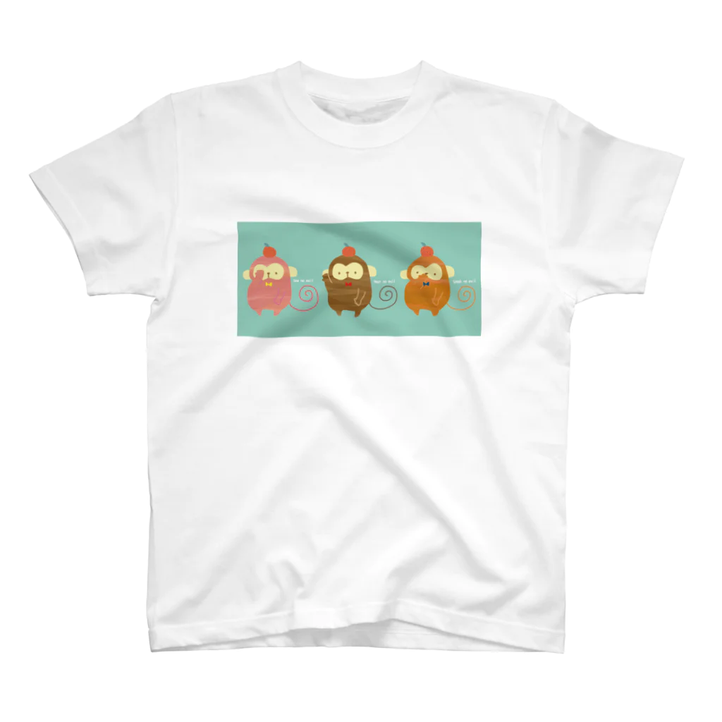 mitokiiの三猿。 Regular Fit T-Shirt