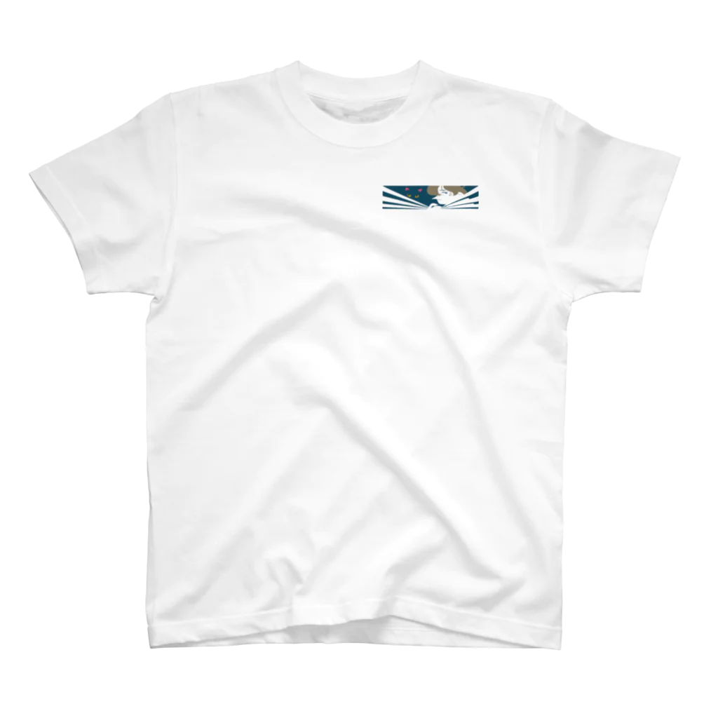 フジモトゴールド/イラストレーターのlack of sleep Regular Fit T-Shirt