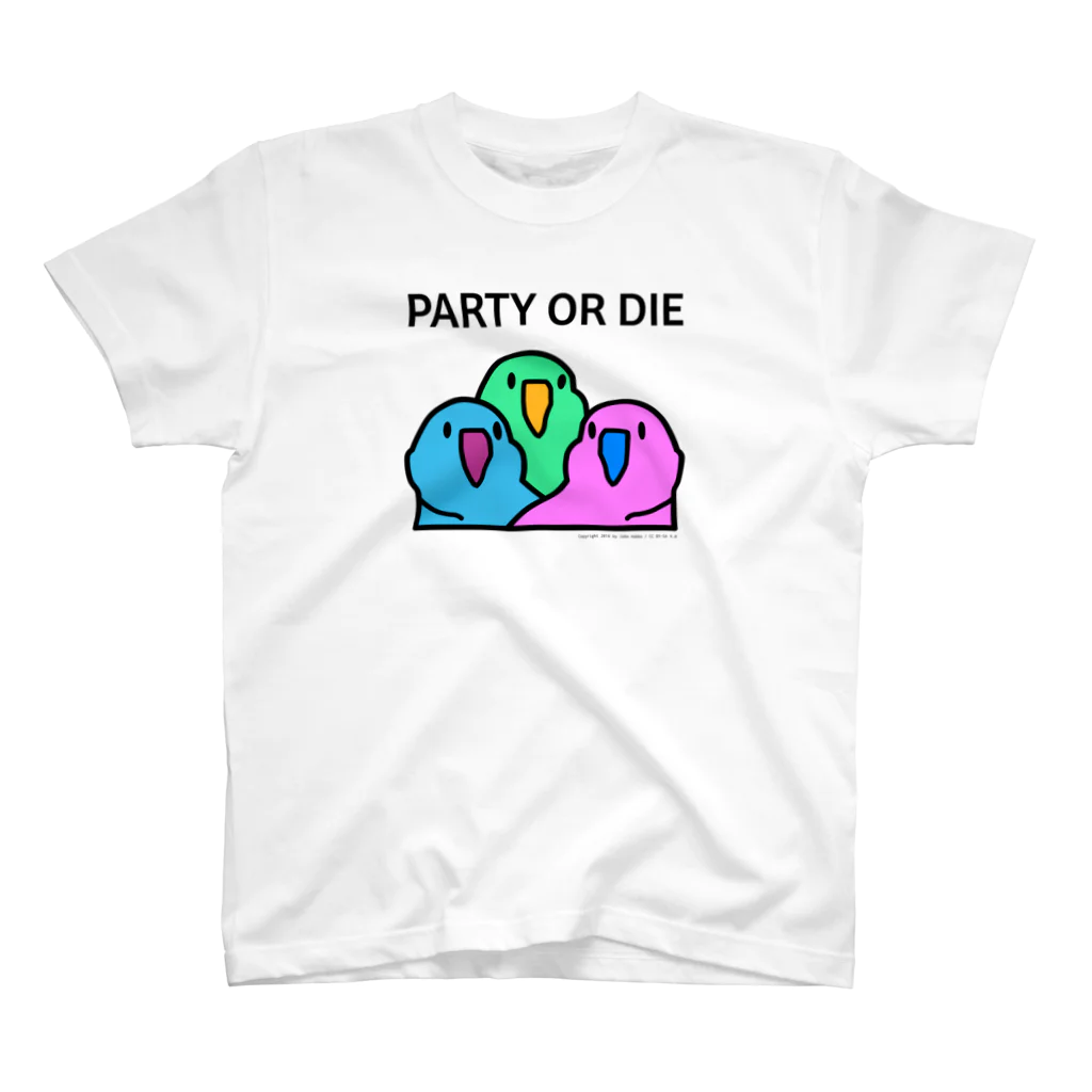 htomineのPARTY OR DIE Regular Fit T-Shirt