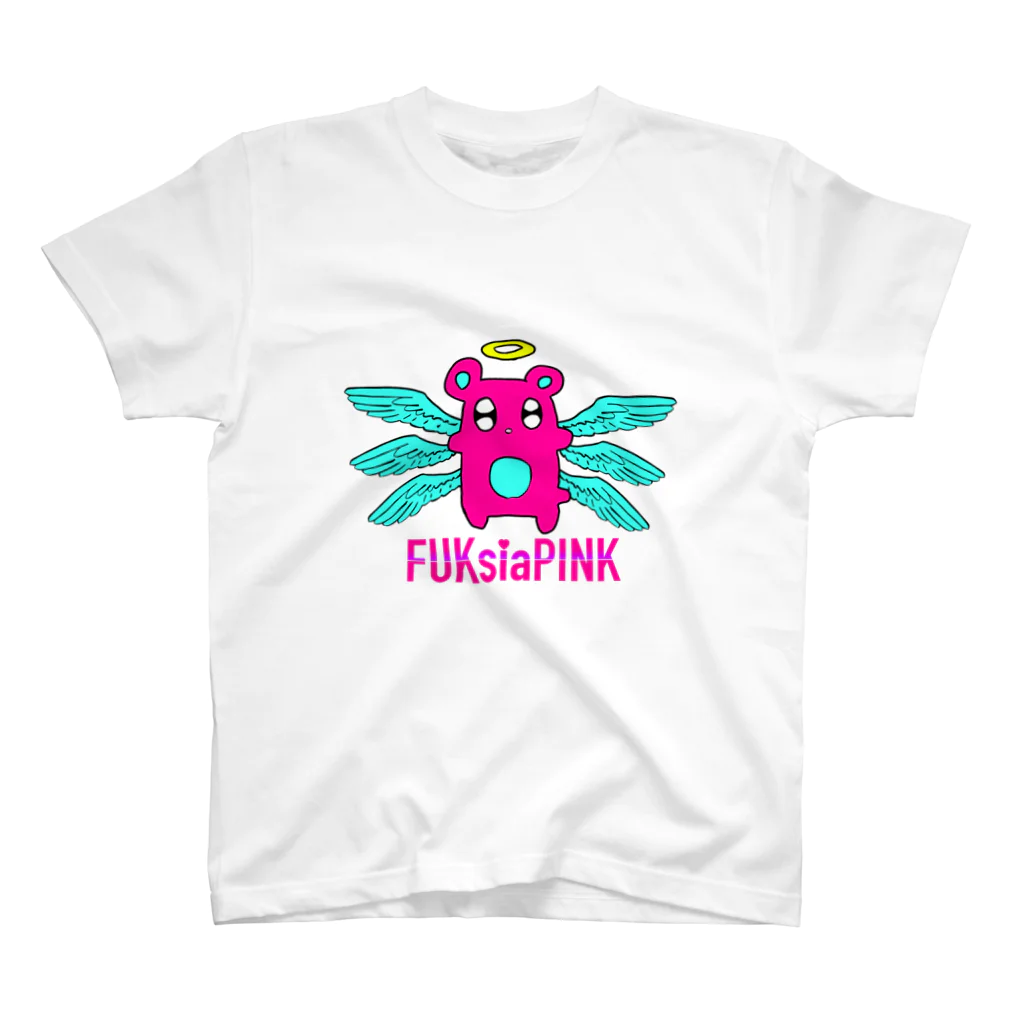 FUKsia_pINKの大天使クマエル スタンダードTシャツ