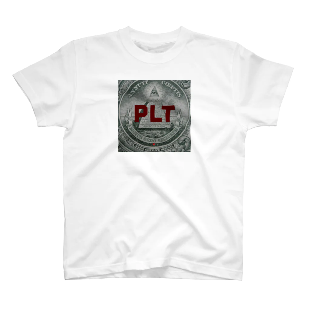 PLASTのIlluminati logo  スタンダードTシャツ