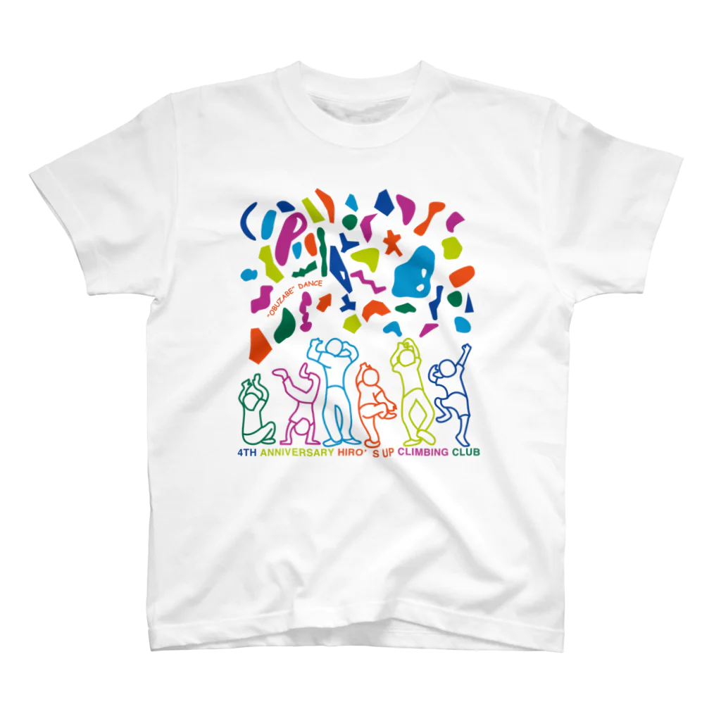ヒローズアップ公式オンラインショップの4周年記念オブザベ柄 スタンダードTシャツ