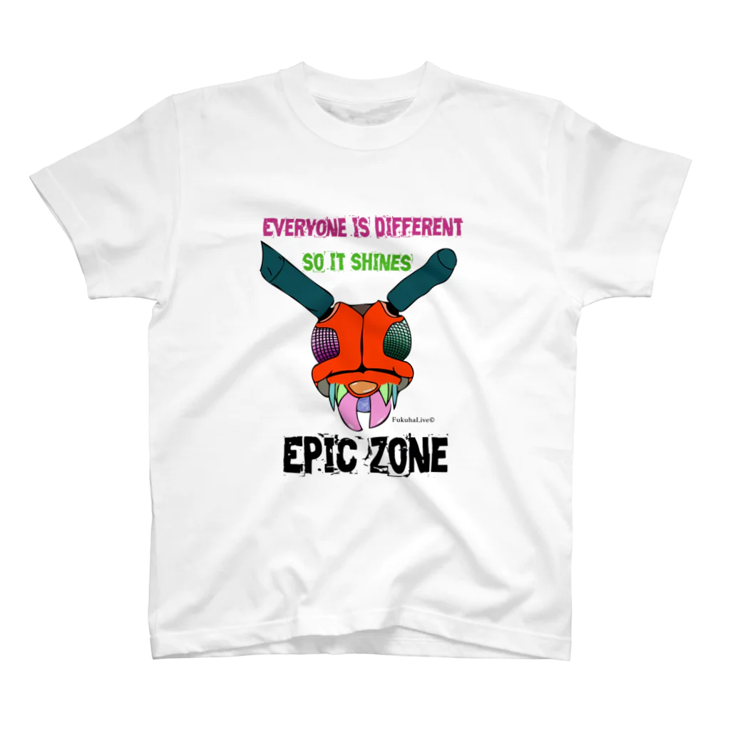 フクライブ！のEpic  zone  スタンダードTシャツ