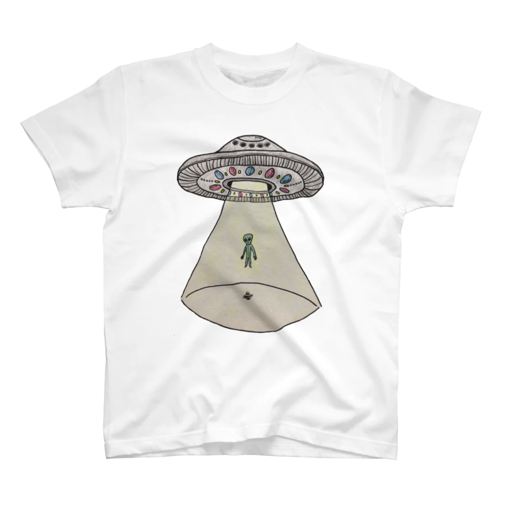 サユリアリティネオ🛸のUFOから宇宙人 Regular Fit T-Shirt