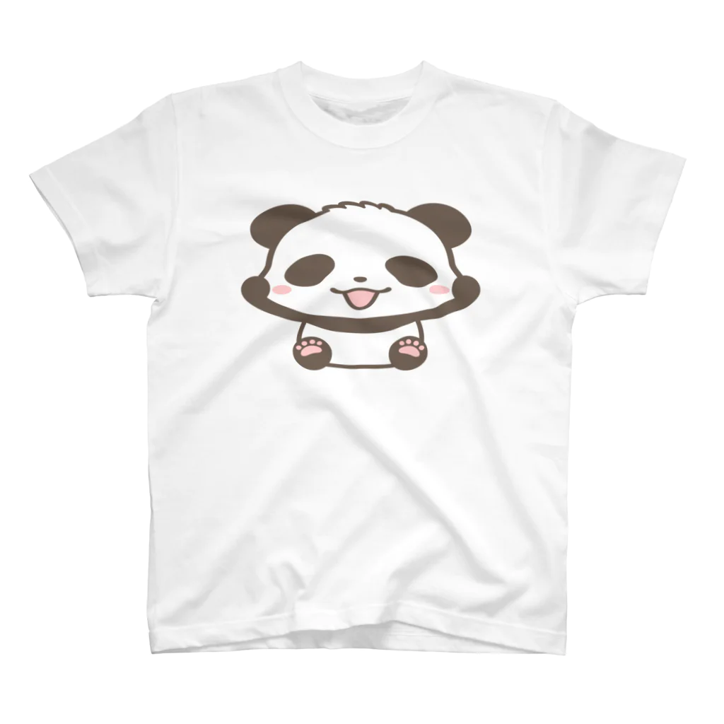 ☀️ひなたぼっくすの🐼のびパンダ スタンダードTシャツ