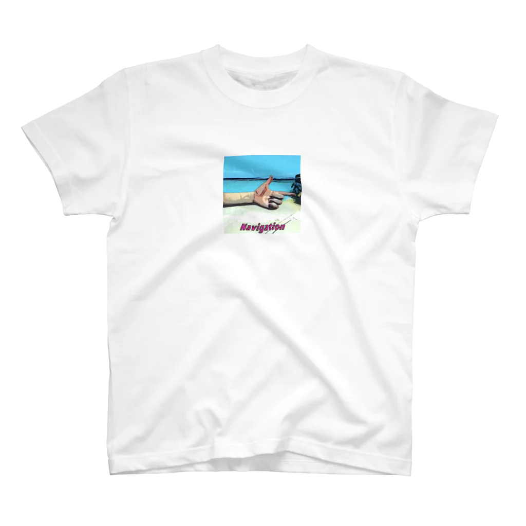 AugustSlumberのNavigation T スタンダードTシャツ