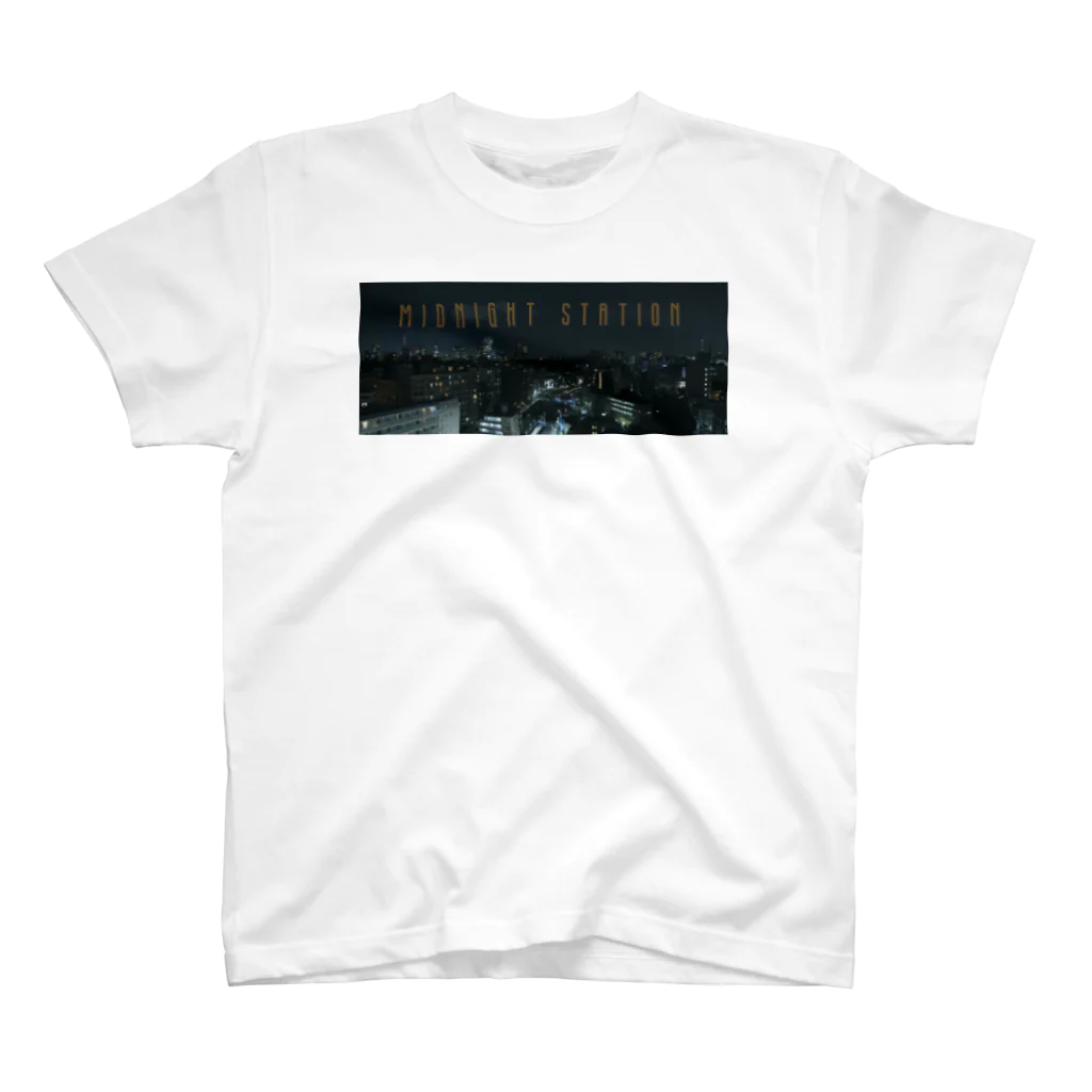 TENRIVERS_FILM　応援グッズの短編映画「各駅ミッドナイト」上映会応援グッズ スタンダードTシャツ