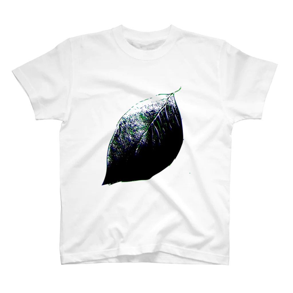 GreenTeaBreakのLeaf duo tone スタンダードTシャツ