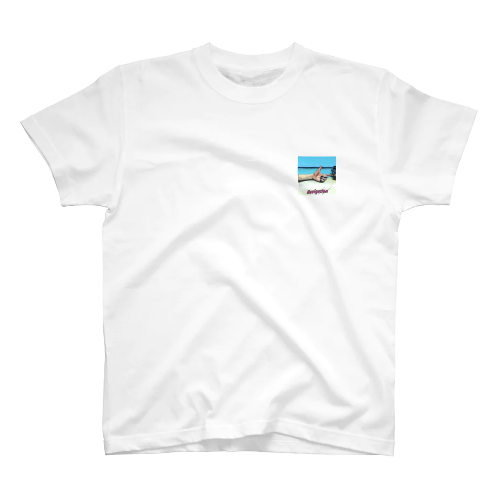 AugustSlumberのNavigation T Side スタンダードTシャツ