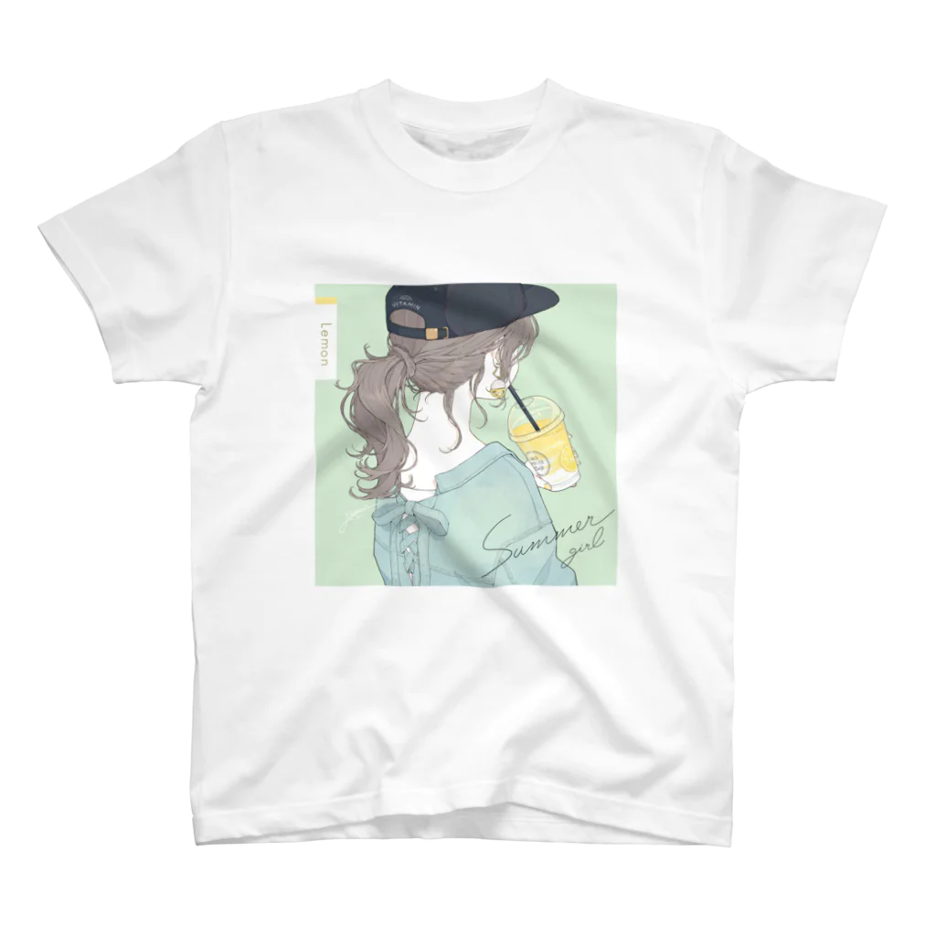 赤倉のレモン好きな女の子 スタンダードTシャツ