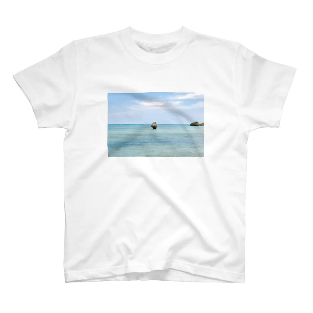 やっちゃん🌺の沖縄の海 スタンダードTシャツ