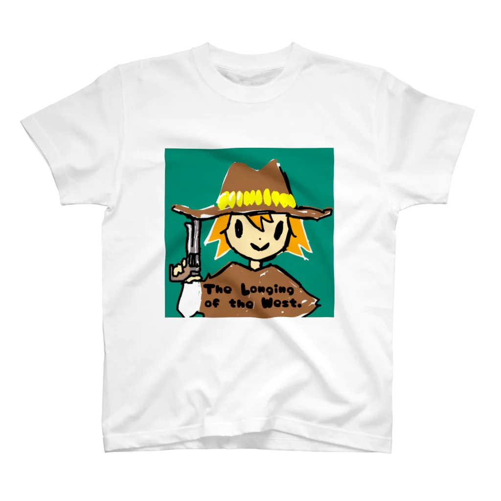 masayuki oosonoの西部の憧れ スタンダードTシャツ