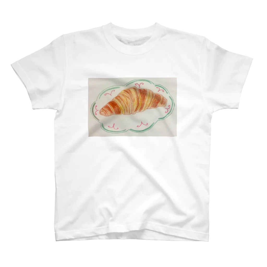 Architecturephotolifeのクロワッサンの朝食 スタンダードTシャツ
