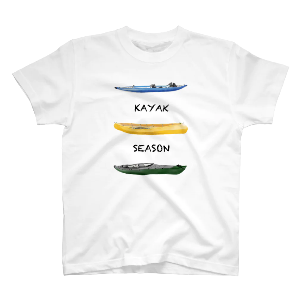 星空の教室　購買部のKAYAK SEASON スタンダードTシャツ