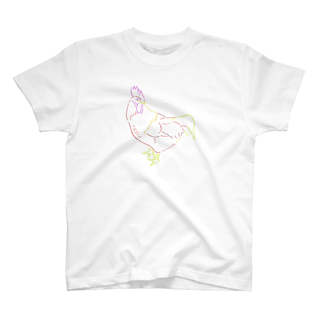 sassaのにわとりちゃん Regular Fit T-Shirt