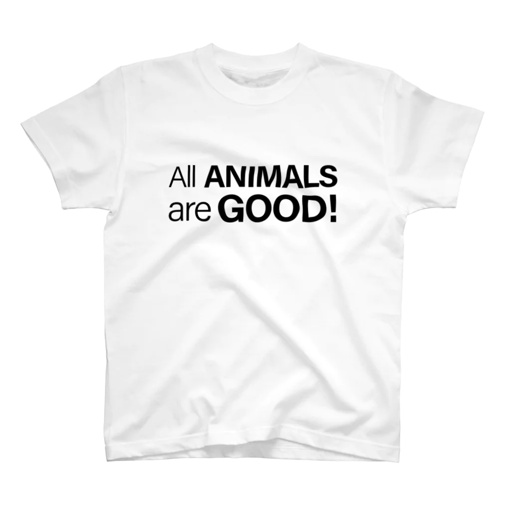 私の自己満ショップのI Love Animals スタンダードTシャツ