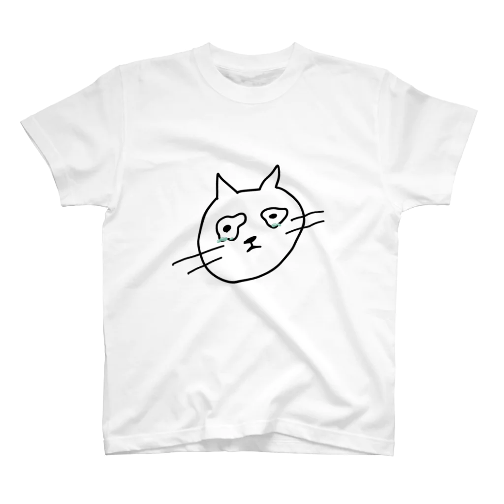 良くないのもうたえられないねこ スタンダードTシャツ