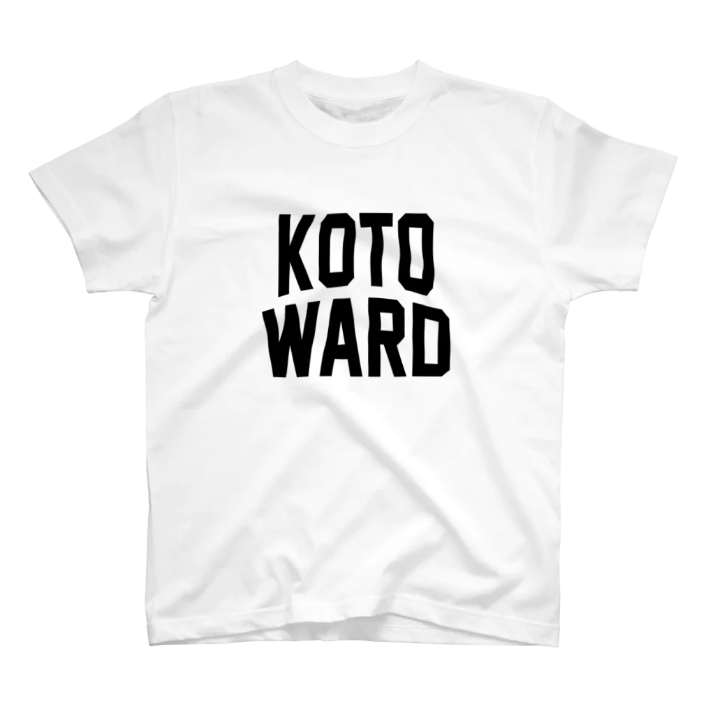 JIMOTO Wear Local Japanの江東区 KOTO WARD スタンダードTシャツ