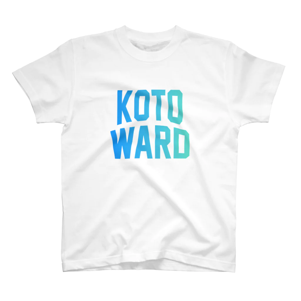 JIMOTO Wear Local Japanの江東区 KOTO WARD スタンダードTシャツ