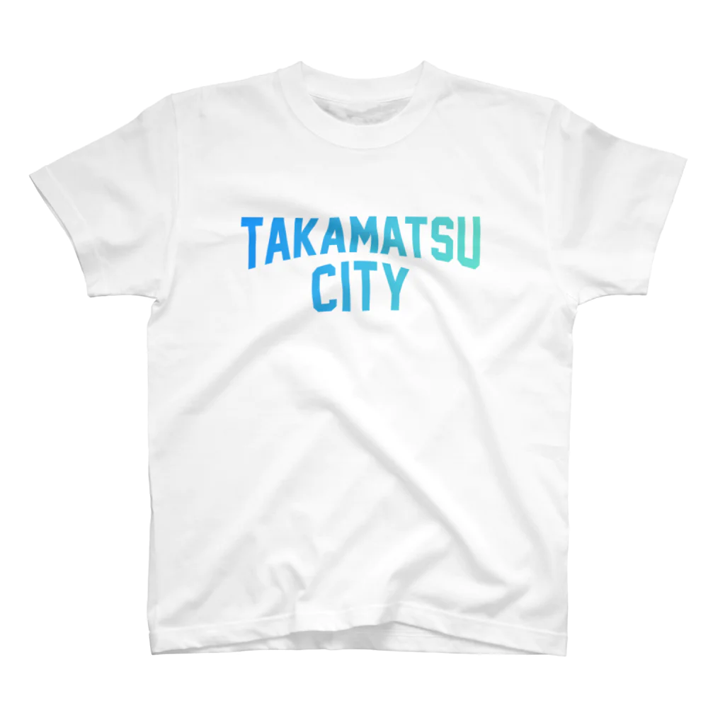 JIMOTO Wear Local Japanの高松市 TAKAMATSU CITY スタンダードTシャツ