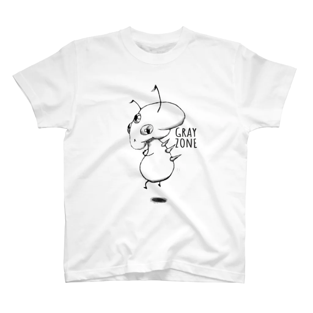 FROM ANOTHER PLANETのGRAY-ZONE(AS星人版) スタンダードTシャツ