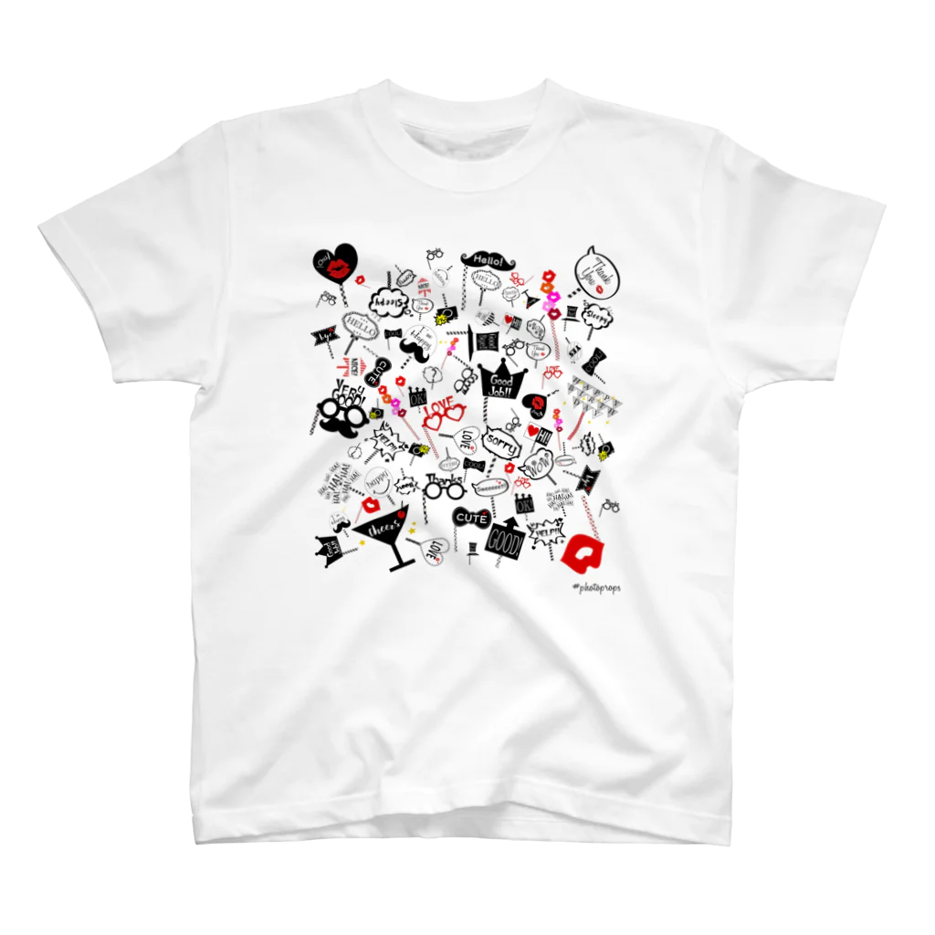 naru.（@LINEスタンプ発売中！）の大人可愛い♥フォトプロップス Regular Fit T-Shirt