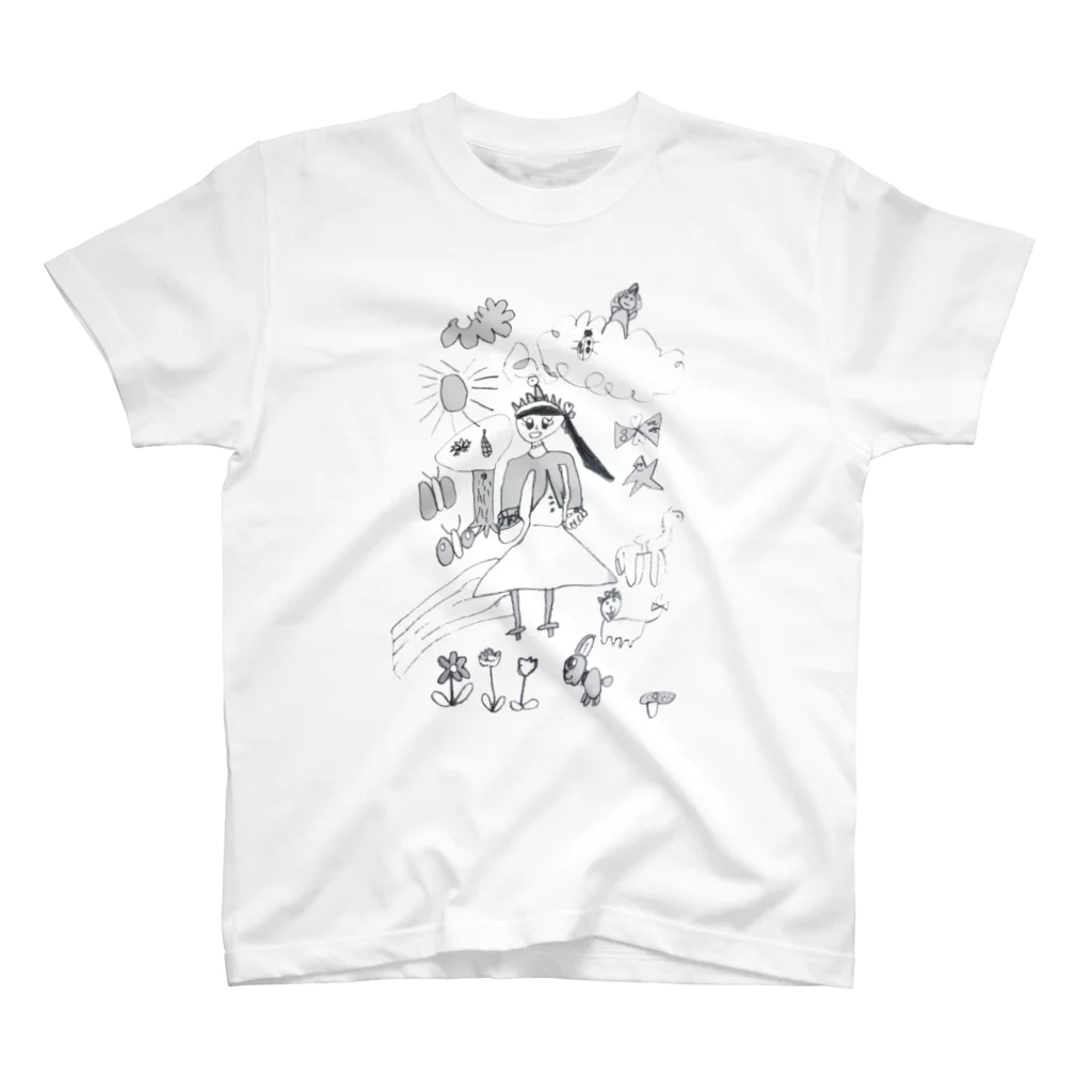 毛づくろいのYUME CAWA スタンダードTシャツ