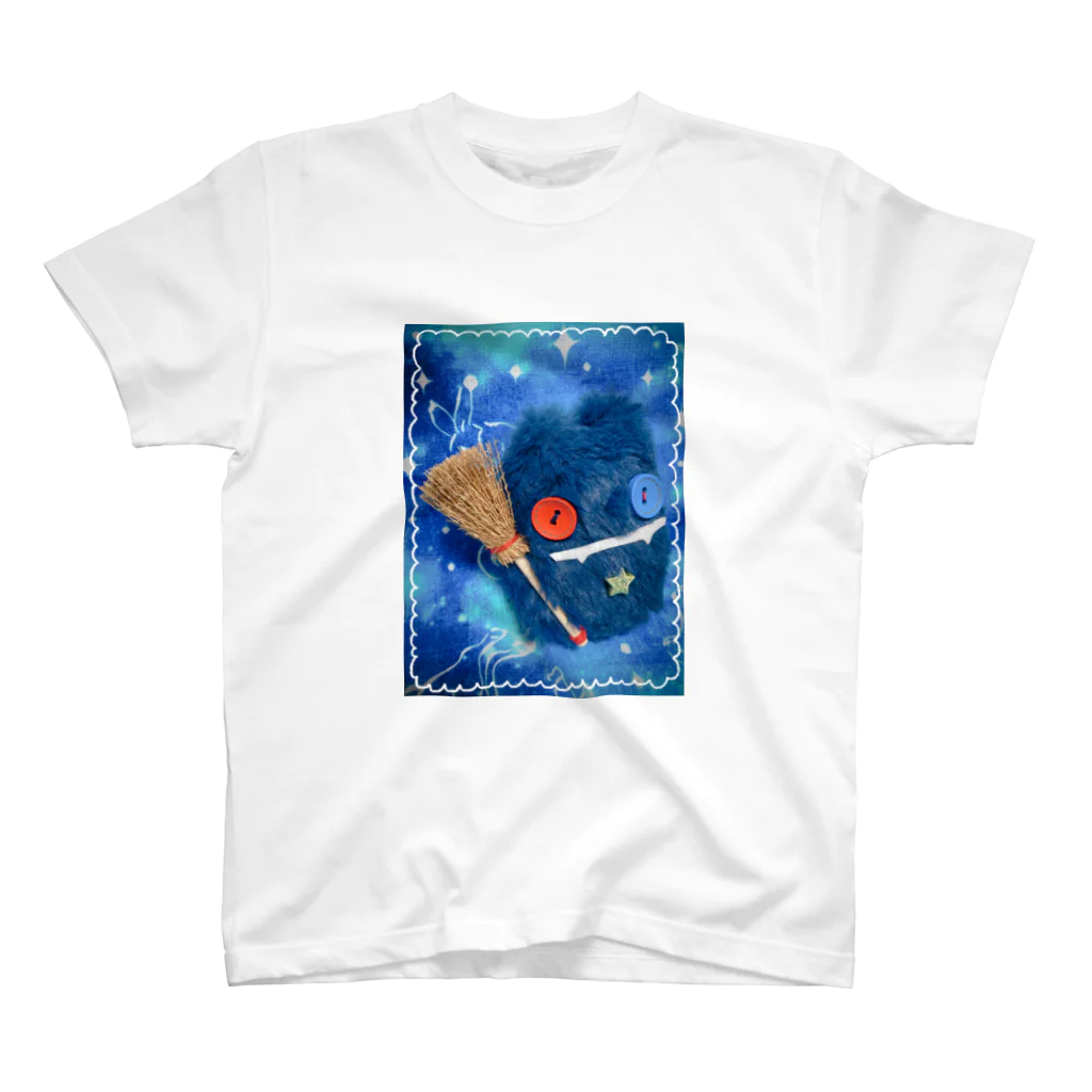 青猫の森の星の魔法使いTシャツ Regular Fit T-Shirt