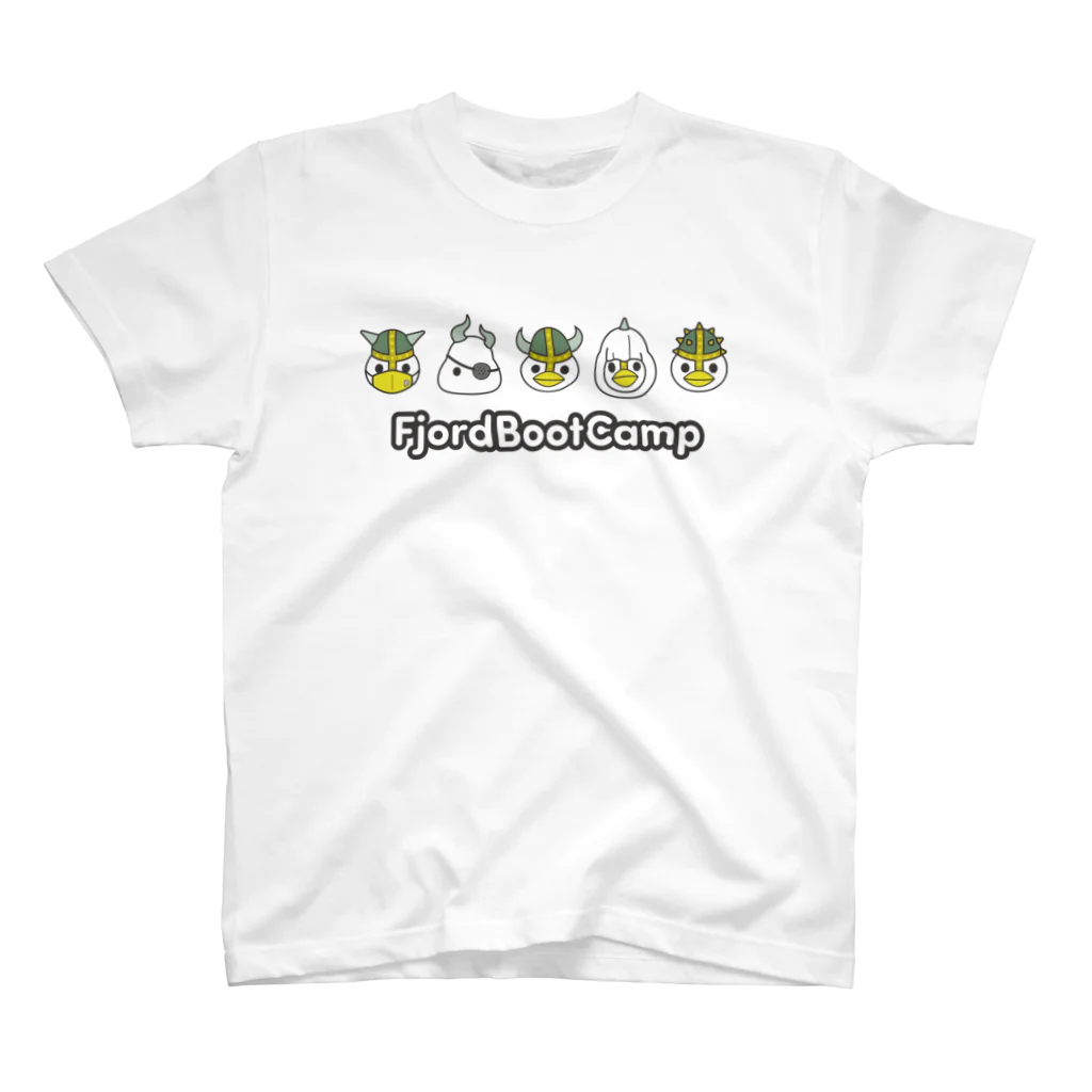 FjordBootCampの５戦士face Regular Fit T-Shirt
