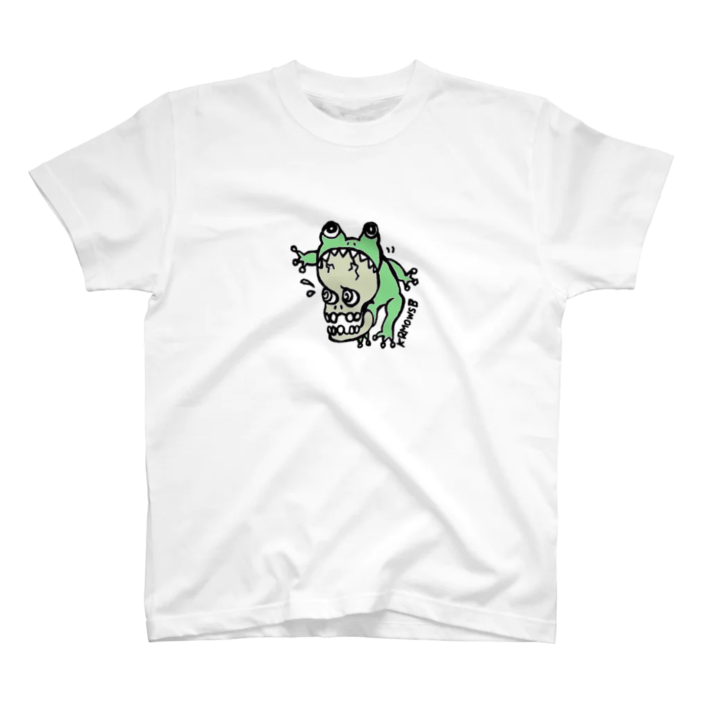 Kurumiのfrog & skull スタンダードTシャツ