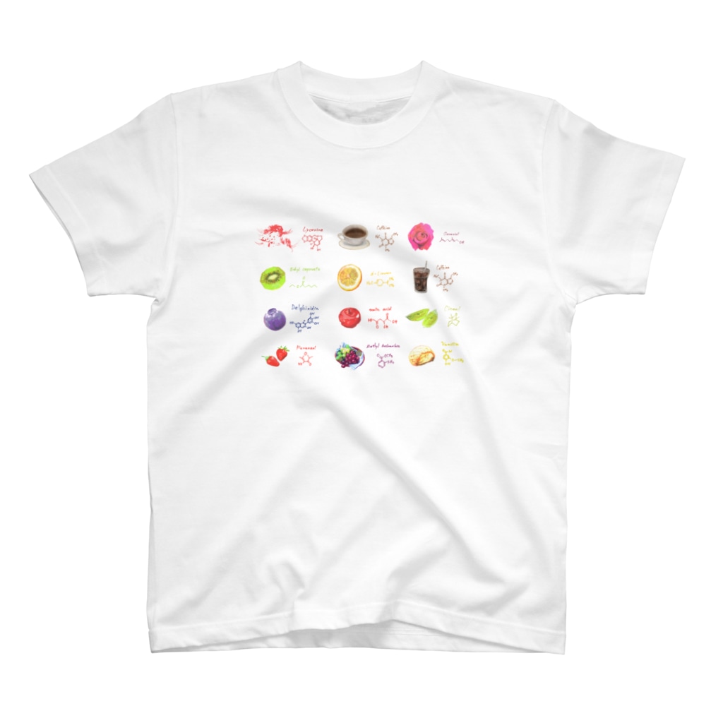 そらまめのいろいろな分子 Regular Fit T-Shirt